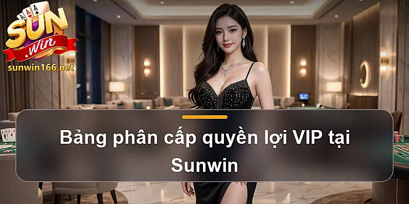 Bảng phân cấp quyền lợi VIP tại Sunwin