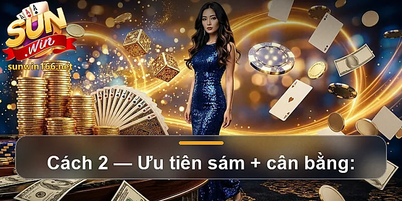 Cách 2 — Ưu tiên sám + cân bằng: