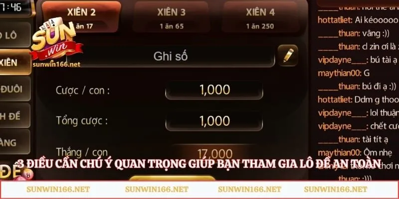 3 điều cần chú ý quan trọng giúp bạn tham gia lô đề an toàn