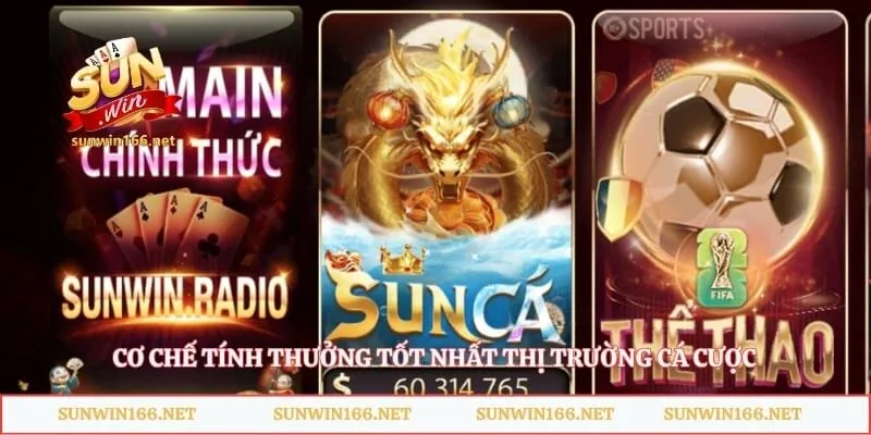Vua Săn Cá Sunwin – Trải Nghiệm Bắn Cá Đầy Hấp Dẫn 1 Cơ chế tính thưởng tốt nhất thị trường cá cược