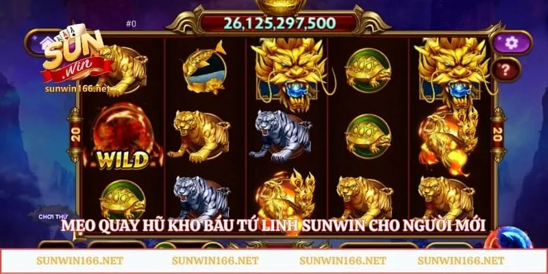 Mẹo Quay Hũ Kho Báu Tứ Linh Sunwin – Bí Quyết Săn Jackpot 2 Mẹo quay hũ kho báu tứ linh Sunwin cho người mới