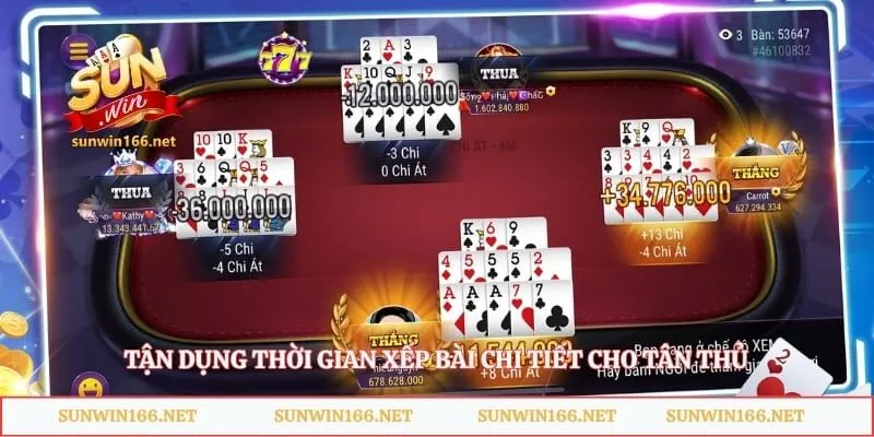 Tận dụng thời gian xếp bài chi tiết cho tân thủ