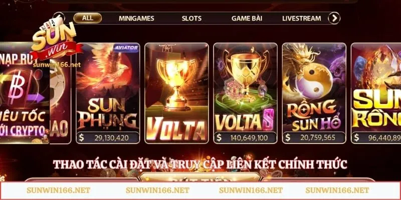 Link Vào Sunwin - Truy Cập Nhanh Với Đường Dẫn Chính Thức 2 Thao tác cài đặt và truy cập liên kết chính thức